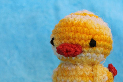 crochet duck image